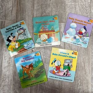 Disney Colorful Baby Board Books Collection